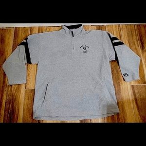 VTG NFL Oakland Raiders Fleece Sweater, Size 2XL